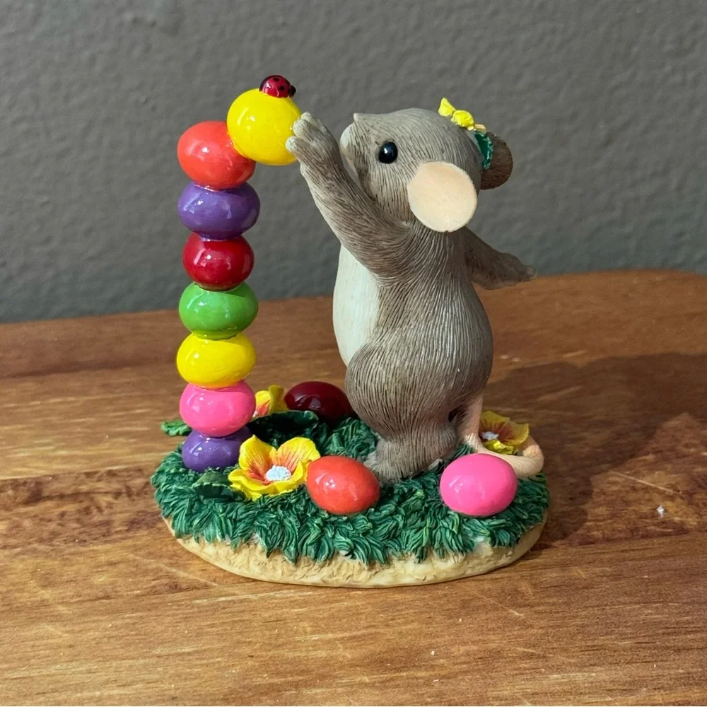 Charming Tails “You’re The Top Bean” Item #88/124 Fitz and Floyd 💛🧡💜❤️💚